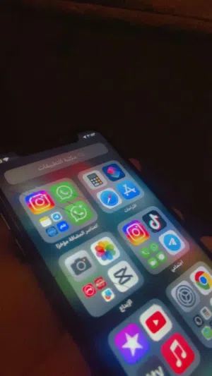 سلام عليكم ايفون اكس للبيع جديد طاح مني واريد ابيعه يخبل بل تصوير مساحته تخبل