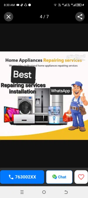 AC service and washing machine repair