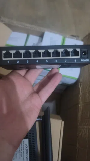 سويتش 8بورت حديدي