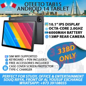 OTEETO TAB15 – Smart Android Tablet at Best Price in Bahrain