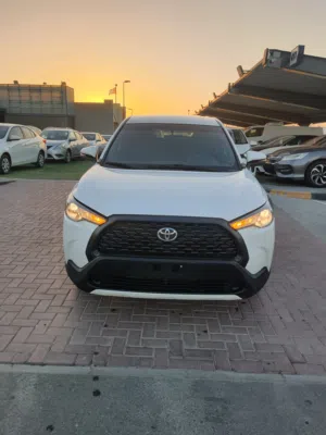 FOR SALE TOYOTA COROLLA CROSS MODEL 2022 GCC للبيع تويوتا كورولا كروس موديل 2022 مواصفات خليجية