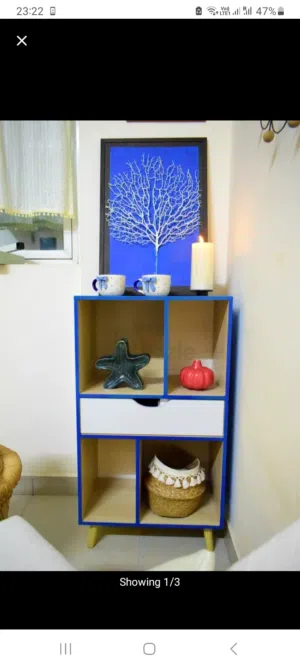 Cabinet can be used as book shelf  or Show case