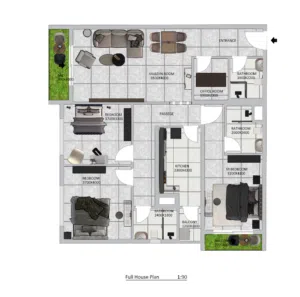3BHK- شقه مكونه من ثلاث غرف 2بلكونات مطله على الشروق والجنوب