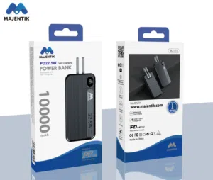 "انسَ القلق من نفاد البطارية!   باور بانك ماجينتك MJ-21 بقدرة 10000mAh هيكون رفيقك اليومي