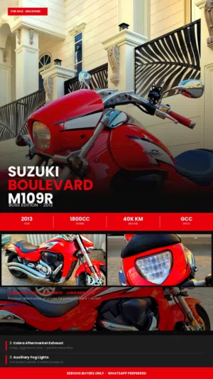 Suzuki Boulevard M109r BOSS