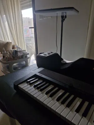 piano casio ct s1 black مستعمل وكالة نظيف 61 مفتاح