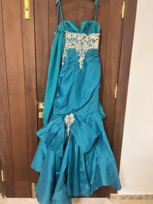 فستان سهرة جميل وهادي بسعر منافس