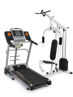 مشايه كهربائية مع جهاز تمارين متعدد الاستخدام