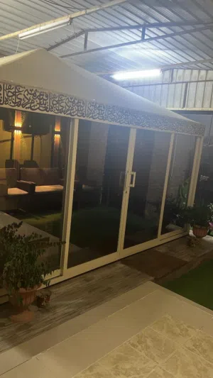 خيمة خارجية للمنازل 4/4 واجهه جام ممتازه