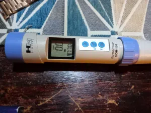 مقياس كومبو احترافي مقاوم للماء لقياس EC و TDS وقياس درجة الحرارة