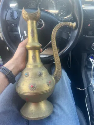 للاقتناء دلة قديمة اثرية من النحاس الخالص