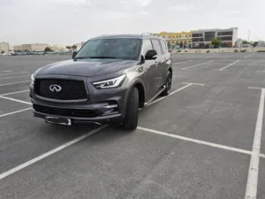 Infiniti QX 80 2024 Automatic 33,000 Km 8 Cylinder Four Wheel Drive (4WD) SUV Brown With Warranty
