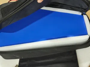 بطارية جديدة ليثيوم آيون Lithium - ion 21700 من شركة LG العريقة، 72v, 40Ah بشكل مثلث مع شاحن 5 امبير