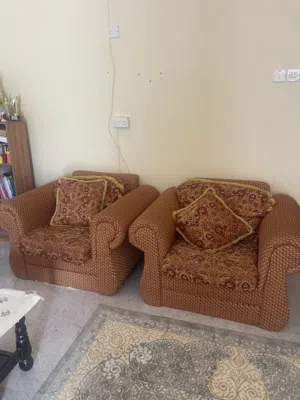 Sofa set, dinning table and cupboard