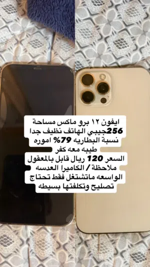 Apple iPhone 12 Pro Max 256 GB in Al Dakhiliya