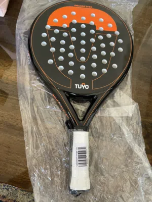 Tuyo orange tyro padel racket 2 available same color