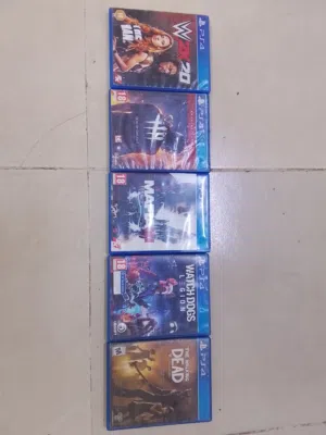 اشرطه بلاستيشن4 للبيع