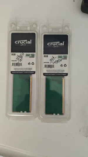 حبتين رامات 8 قيقا كروشال بيسك DDR4