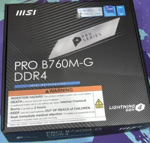 MSI PRO B760M-G DDR4
