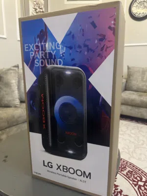 سماعة بلوتوث لاسلكية lg xboom xl5T للحفلات قوية جداا جديدة