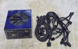 1200 WATT fully modularized Power Supply with connection cables