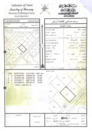 Residential Land for Sale in Muscat Amerat