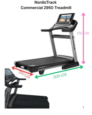 جهاز مشي NordicTrack Commercial 2950 Treadmill