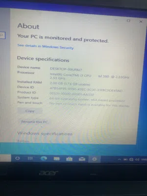 Windows Acer for sale  in Amman