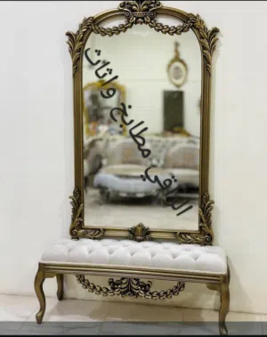 كونسل كلاسيك حفر خشب زان    اجعل مدخل بيتك اكثر رقي وفخامة