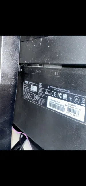 للبيع او للبدل عكيس فارغ Aoc 165 hz