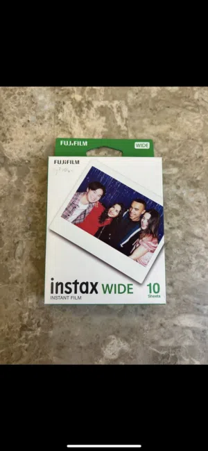 Instax wide instant film 10 sheets brand new