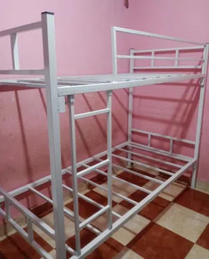 سرير حديد بملل والسلم والحاجز دورين Furniture oh