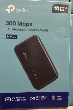 TP-Link M7400 (4G LTE-Advanced جهاز فور جي الخراافي من تي بي لينك
