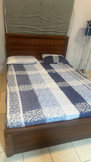 Queen Bed with Ortho Mattress