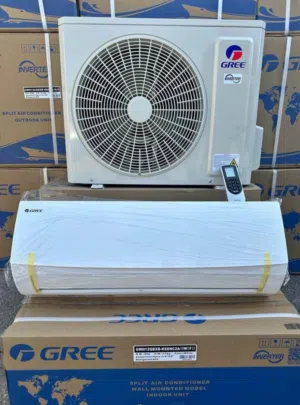 AC GREE INVERTER AIR CONDITIONERS. مكيف GREE سرعة في تبريد المكان  بارد وساخن