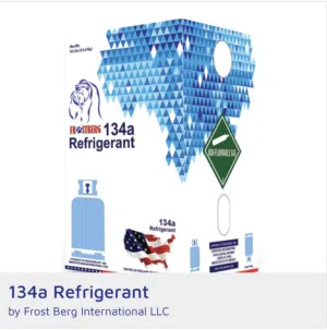 R134a Refrigerant Gas – Original Frostberg 30lbs Cylinder