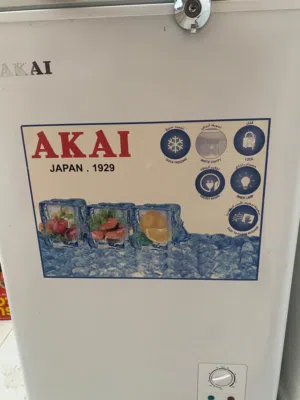 ثلاجة akai فريزر تجميد