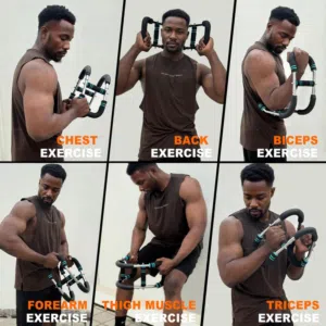 Black Bull Ultimate Twister Arm Trainer, Adjustable Chest Workout Equipment