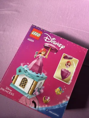 لعبة Lego جميلة أميرة البحر مع لعبة دبدوب