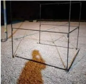 خيمة شبة جديدة2×2