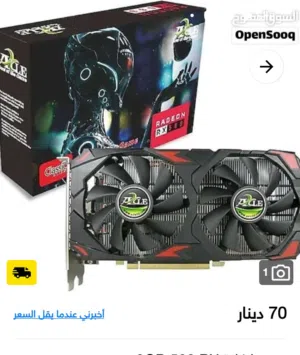 كرت جدا نضيف وهو RX580 8gb