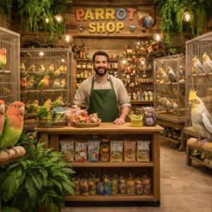 parrot shop 