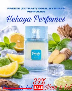 Freeze Extrait De Parfum 100ml by Riiffs only 8kd and free delivery