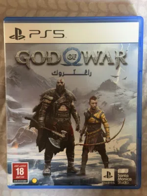 لعبة God of War Ragnarok الأصلية لجهاز بلايستيشن 5 (PS5) للتفاصيل اقراء الوصف