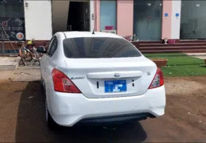 Nissan sunny 2019 Chassis repaired.