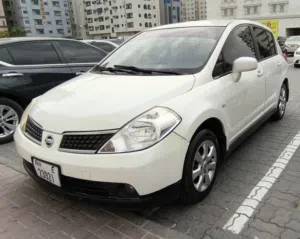 Used Nissan Tiida in Ajman