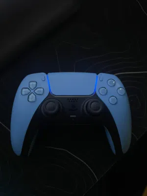 ايد بلايستيشن 5 playstation 5 control (ps5) اللون الازرق السماوي ، النسخة الجديدة