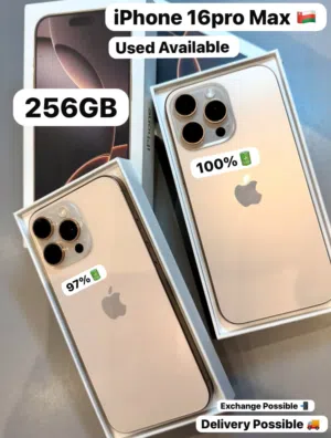 iPhone 16Promax256Gb Arabic Version clean fantastic condition Less use device