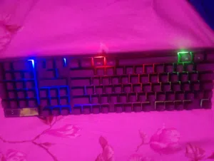 keyboard gaming احترافي للالعاب صوته هادي استخدم اقل من اسبوع