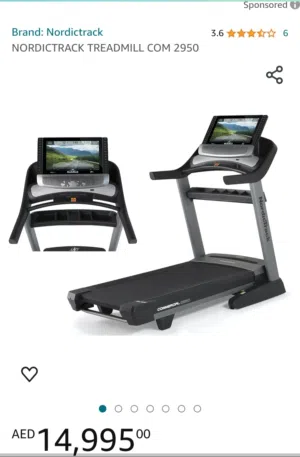 جهاز مشي treadmill NordicTrack